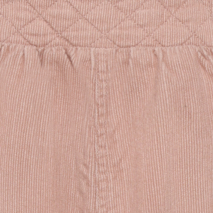Myk selebukse i lett cordfløyel dusty rose