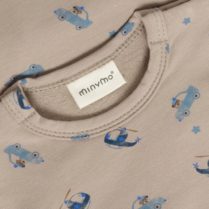 Body LS AOP Sweat -  Fungi