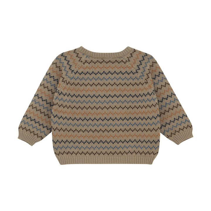 Lys brun strikkegenser  WWW