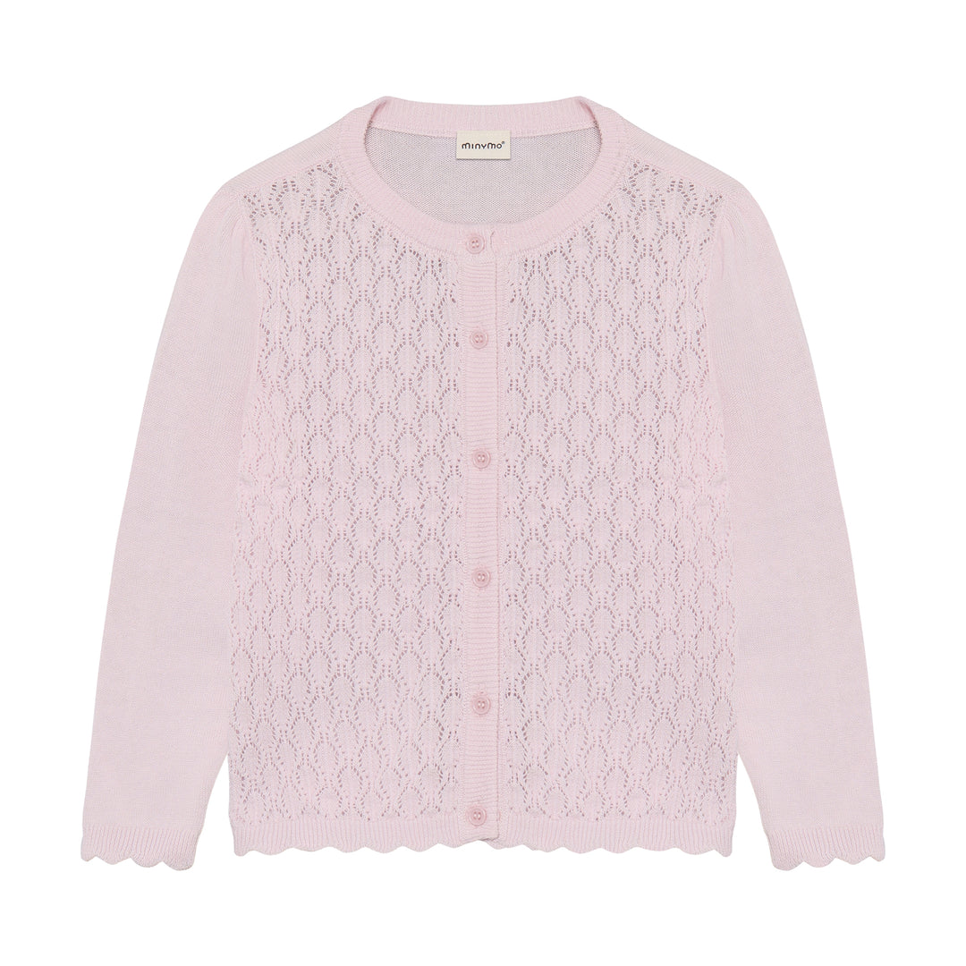 Cardigan Knit Rosette