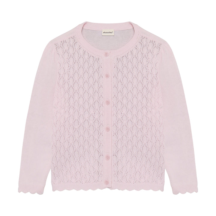 Cardigan Knit Rosette
