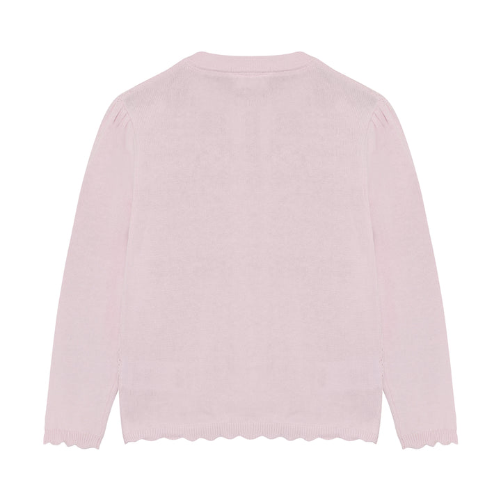 Cardigan Knit Rosette