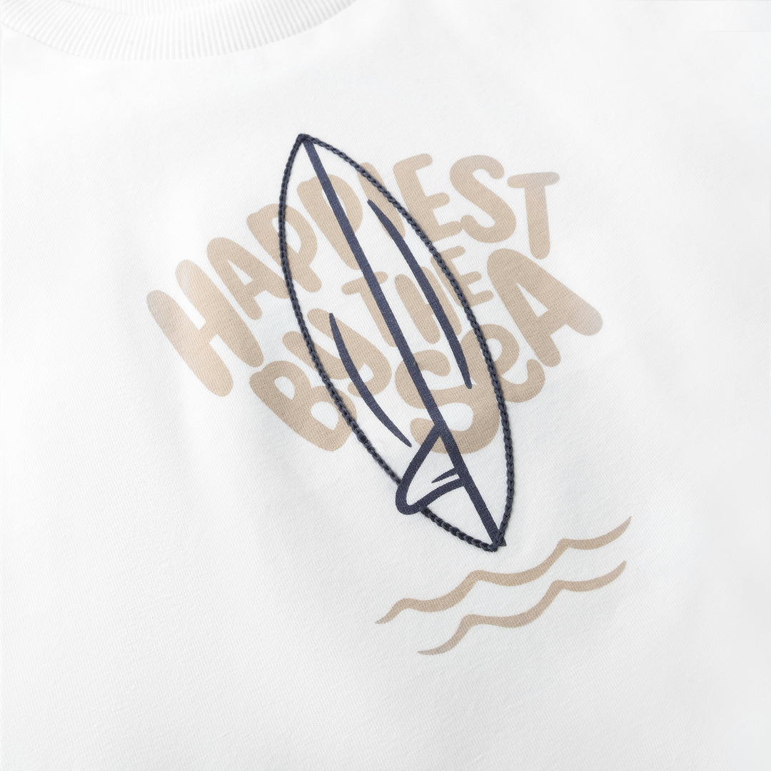 T-shirt Happiest by the sea