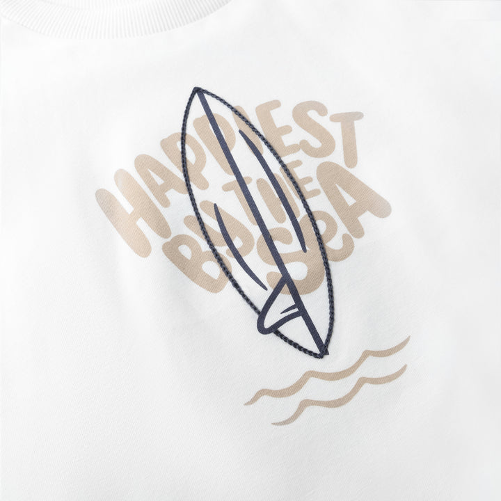 T-shirt Happiest by the sea