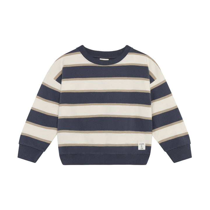 Sweatshirt Navy-beige