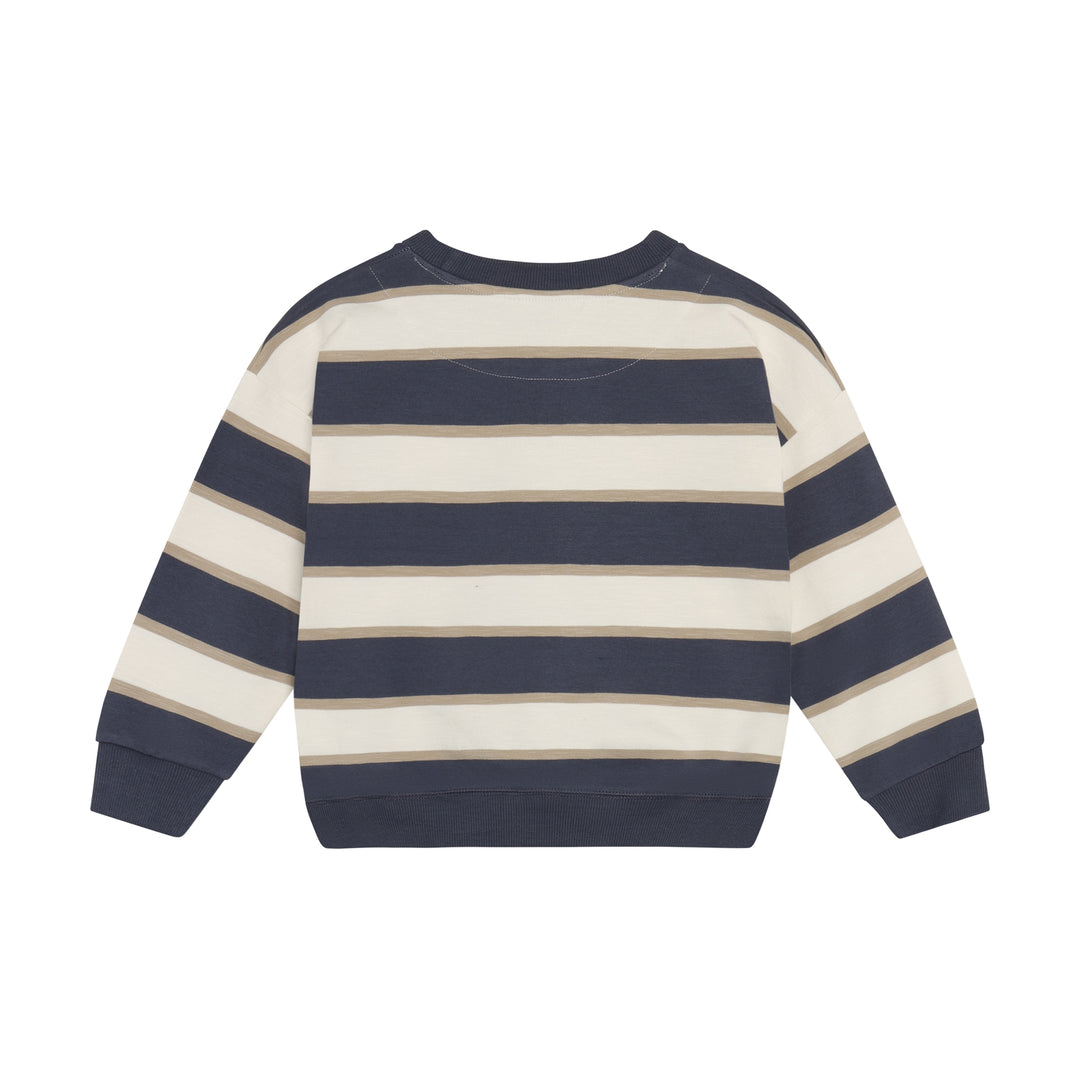 Sweatshirt Navy-beige