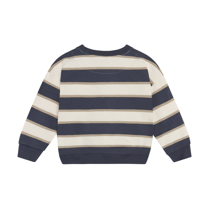 Sweatshirt Navy-beige