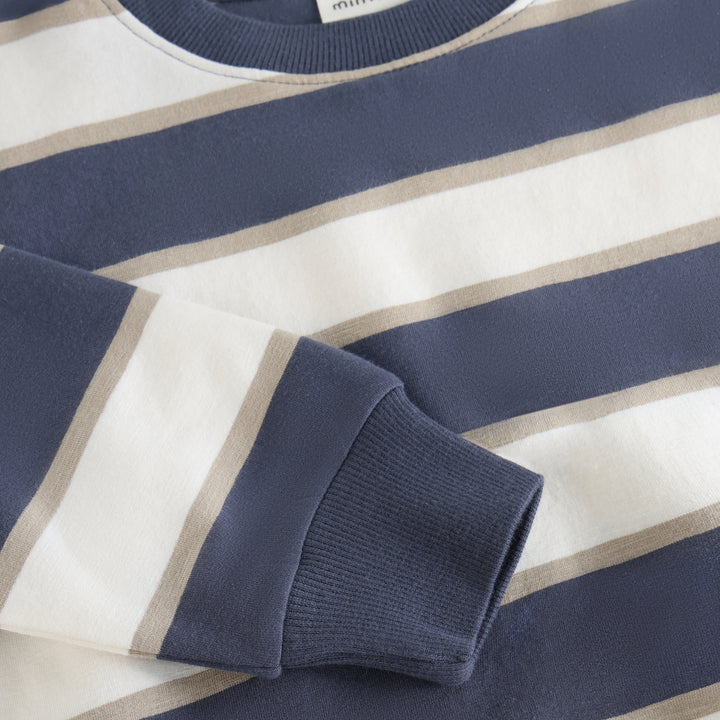 Sweatshirt Navy-beige