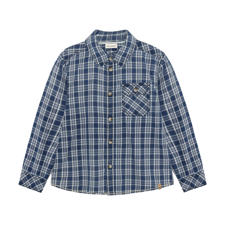 Skjorte Check blue