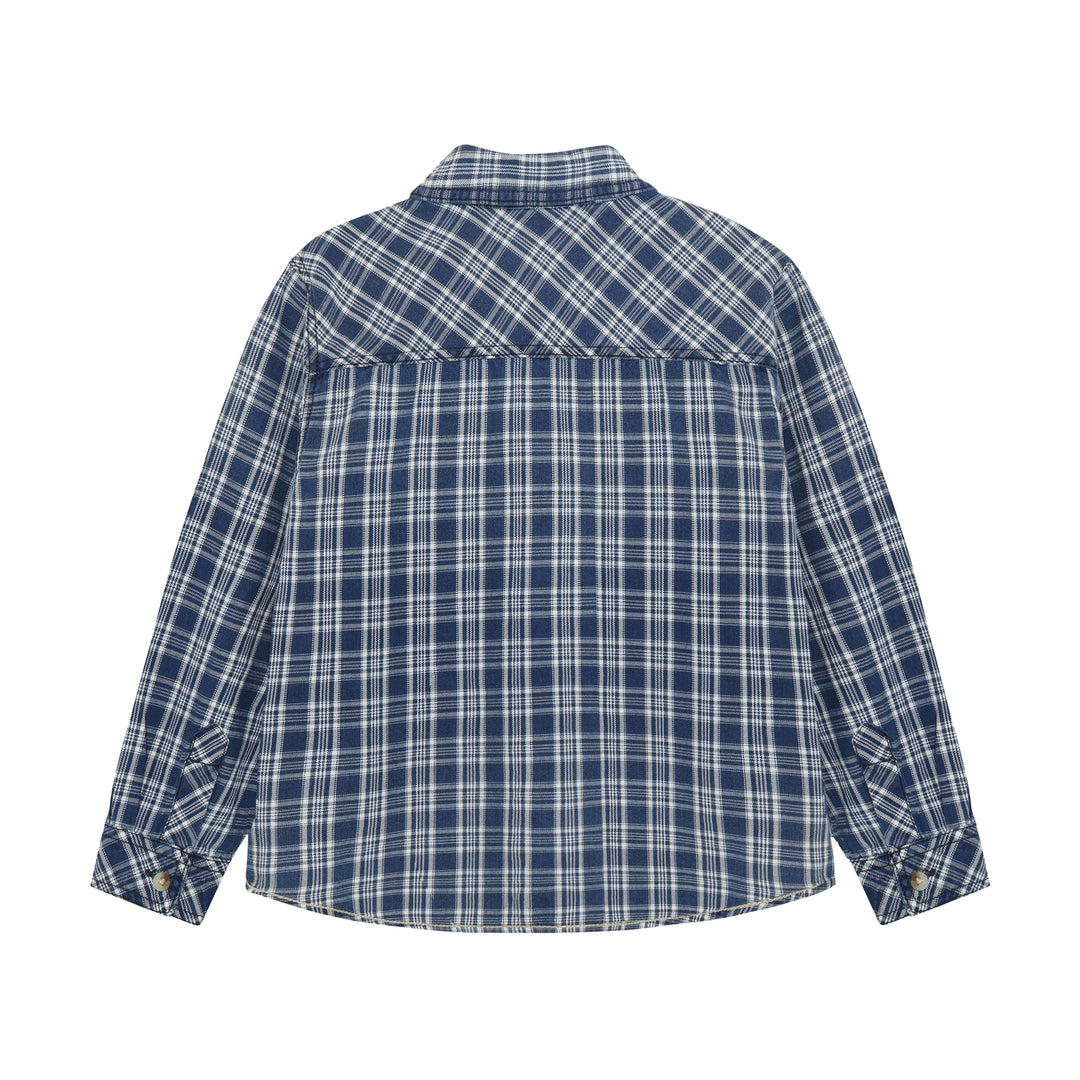 Skjorte Check blue