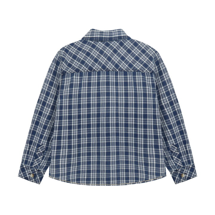 Skjorte Check blue