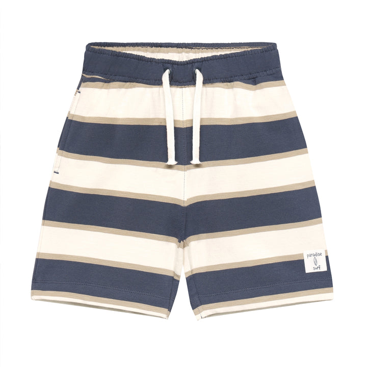 Joggeshorts Navy-Beige