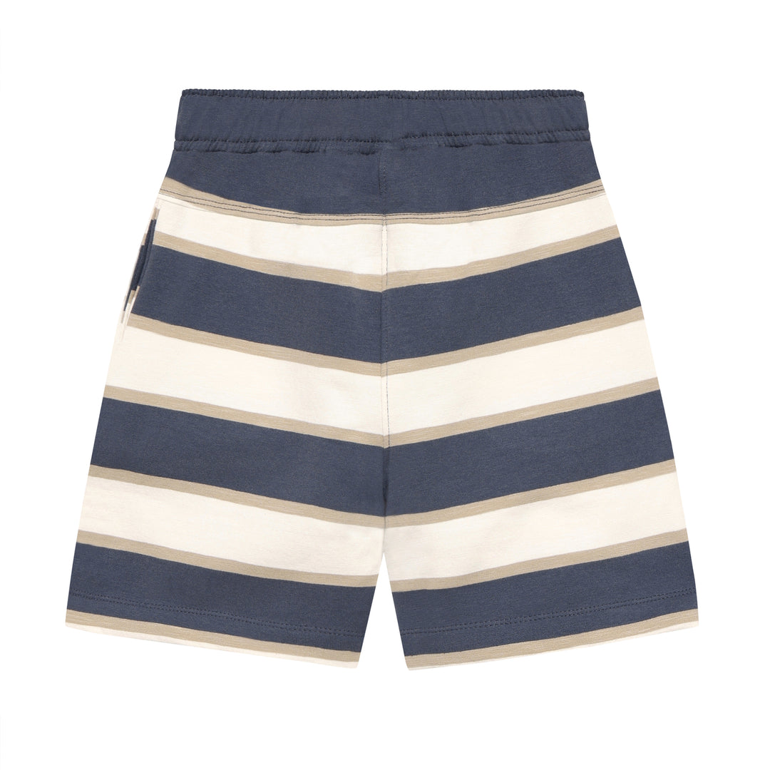 Joggeshorts Navy-Beige