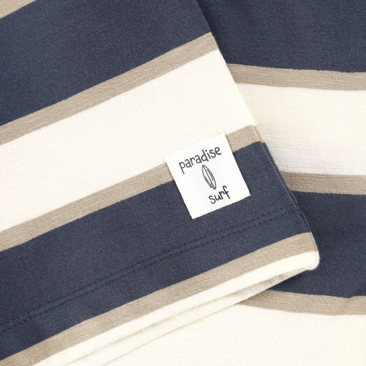 Joggeshorts Navy-Beige
