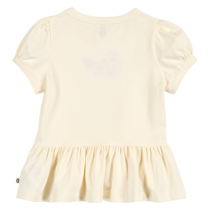 T-shirt Primrose peplum off-white