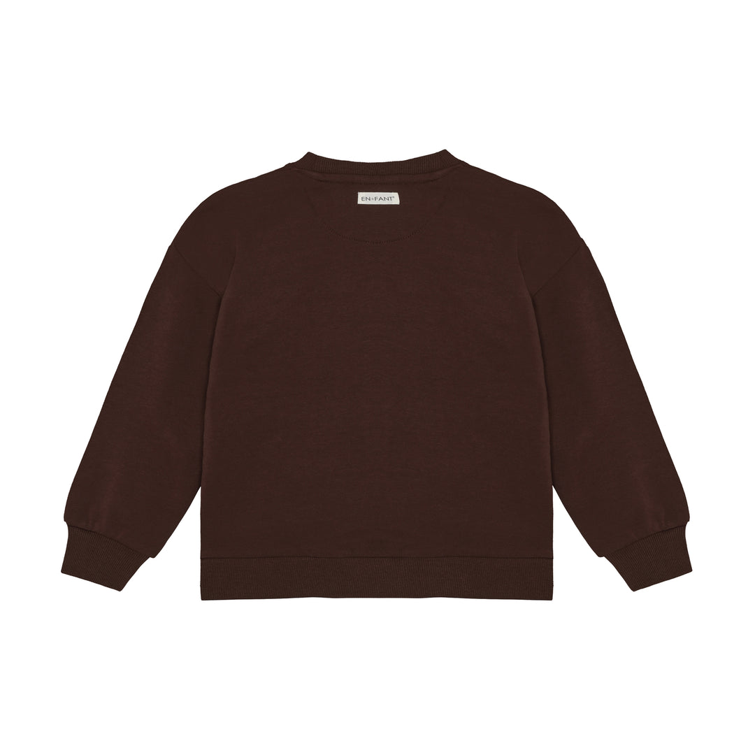 Crewneck Bonjour - Brun