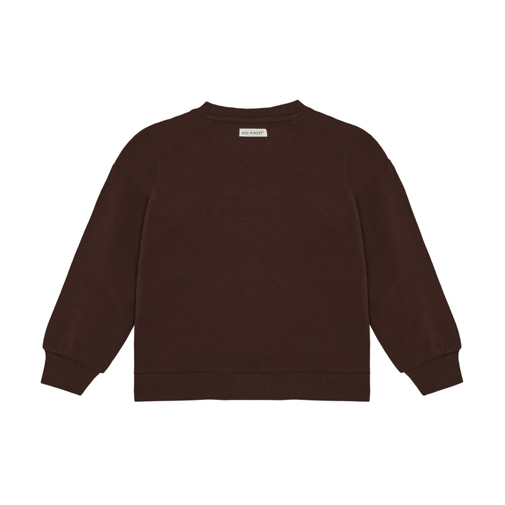 Crewneck Bonjour - Brun