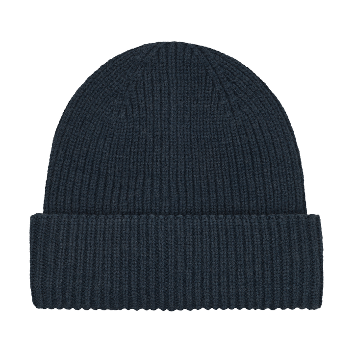 Ullblandet lue med bomullsfor Navy