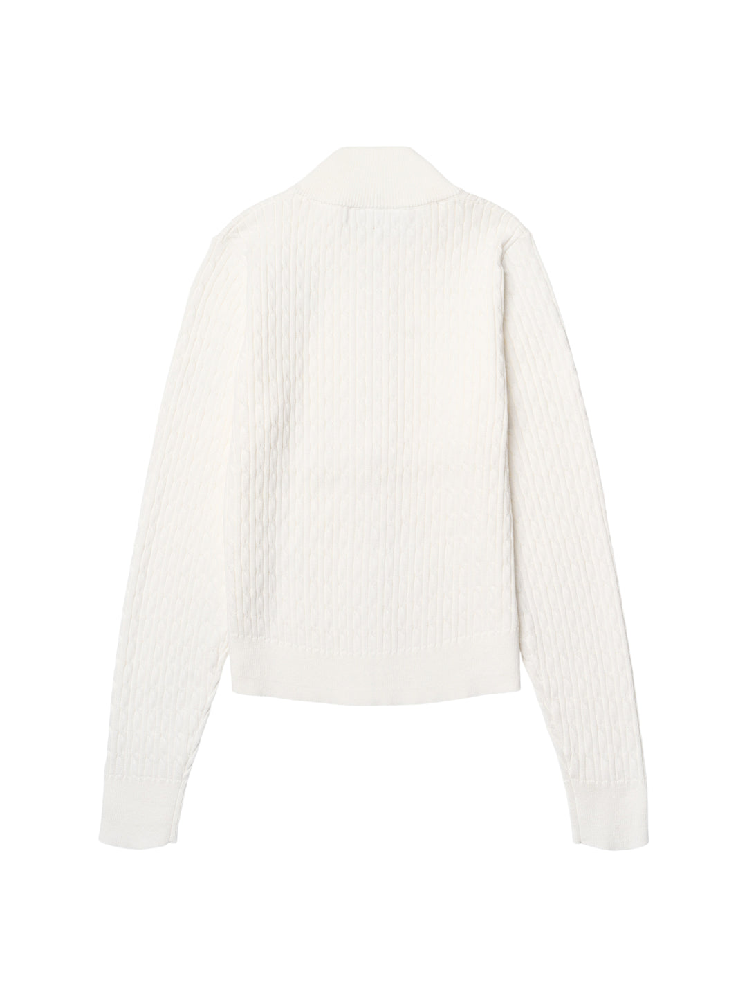 GRHoatxin Zip Knit - Off White