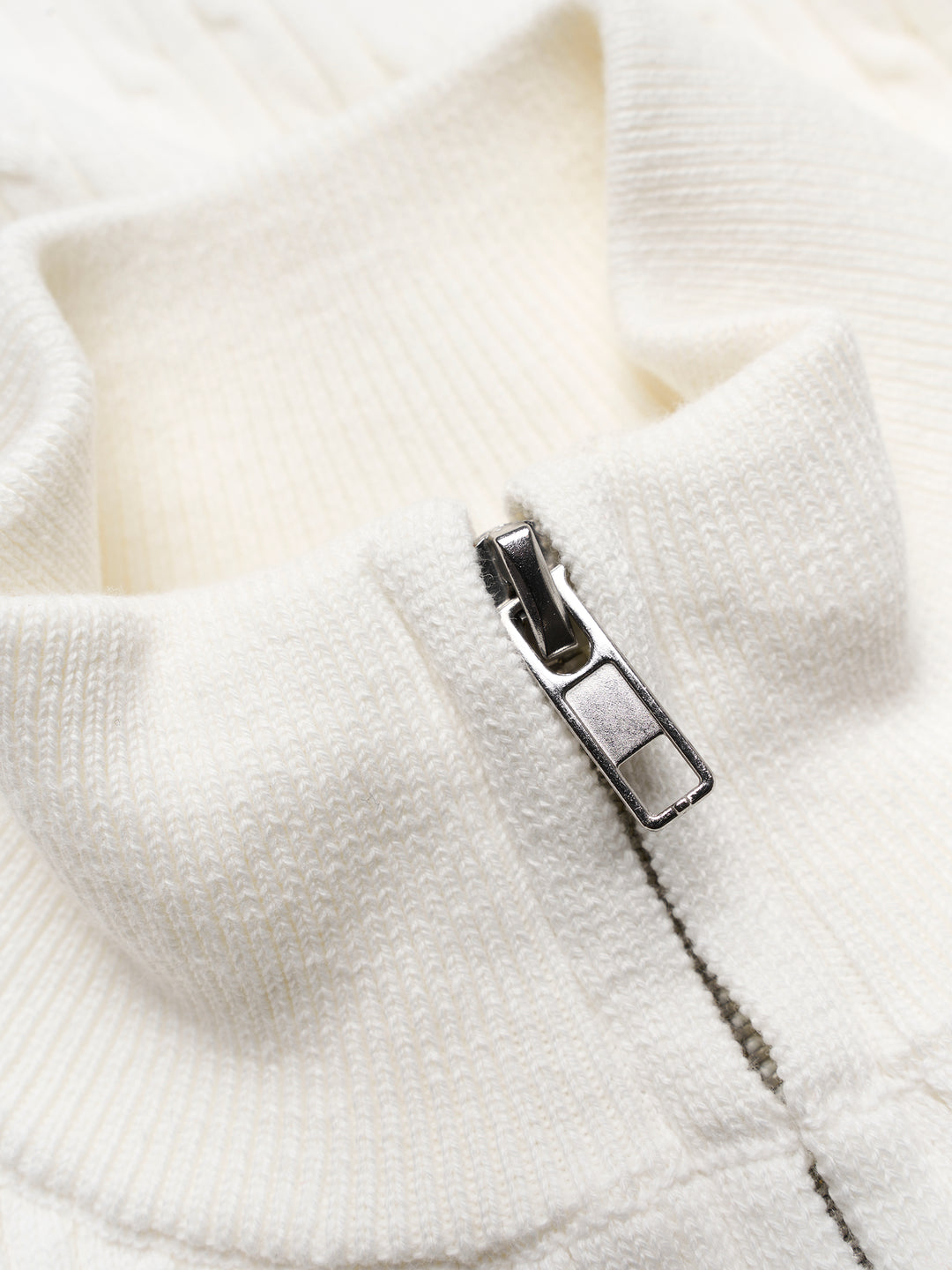 GRHoatxin Zip Knit - Off White