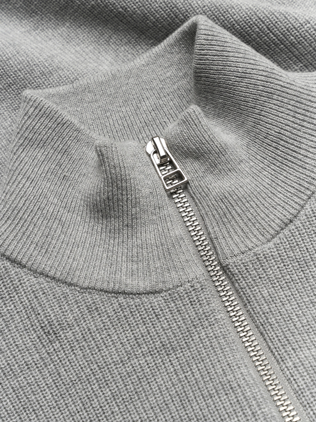 GROleg Half Zip Knit - Light Grey