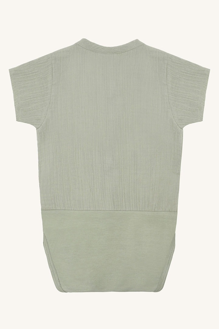 Body-skjorte Bertil grønn