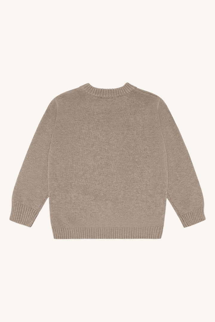strikkgenser Pelle Policecar beige
