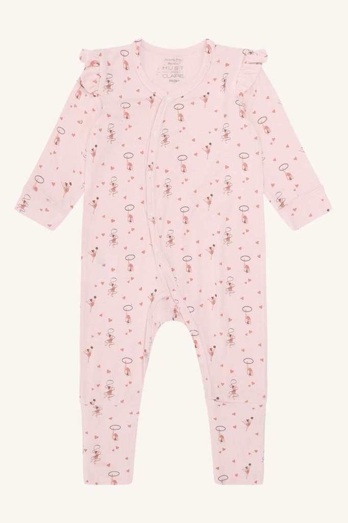 Heldress Mulle Gymnast rosa