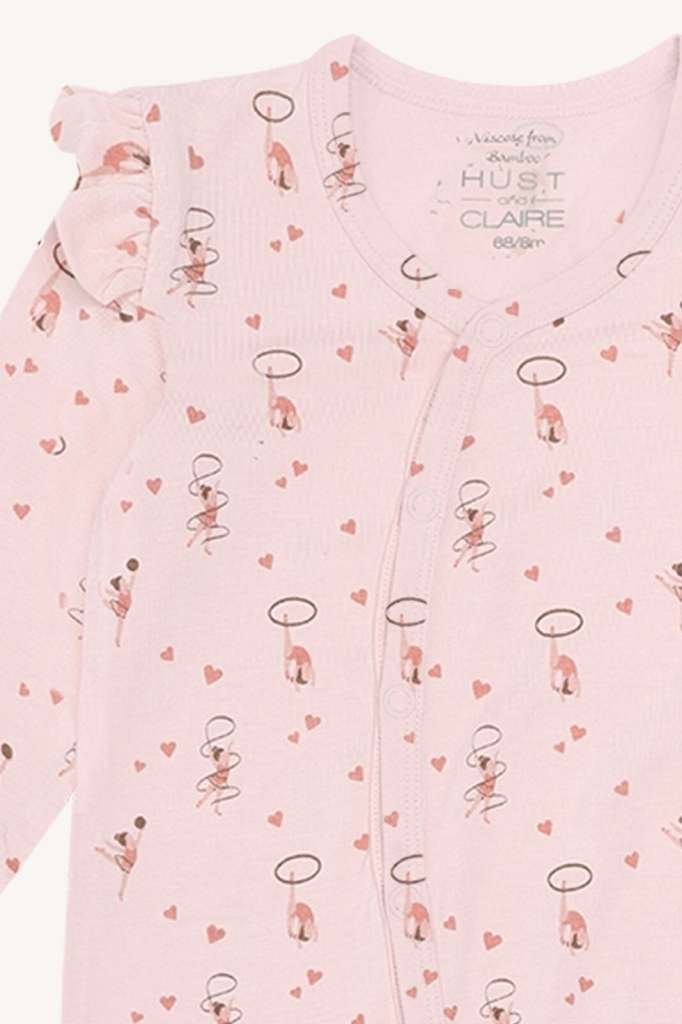 Heldress Mulle Gymnast rosa