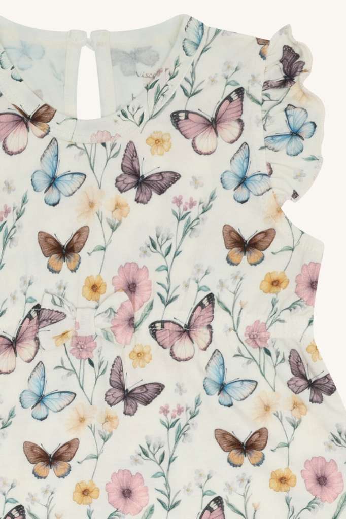 Romper Milu Butterfly Ivory