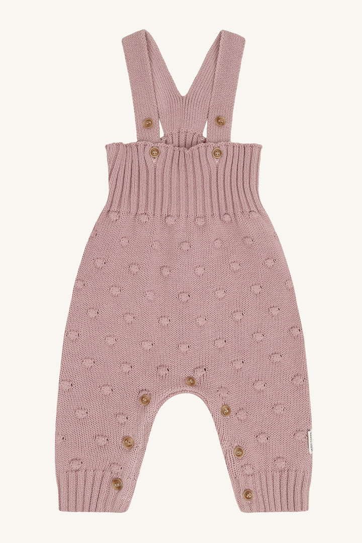 Dusty pink strikket selebukse