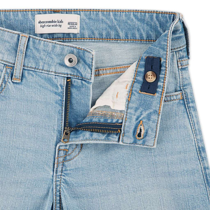 Wide leg jeans high rise