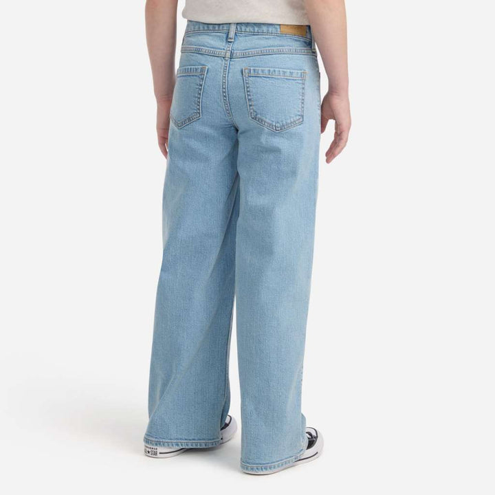 Wide leg jeans high rise