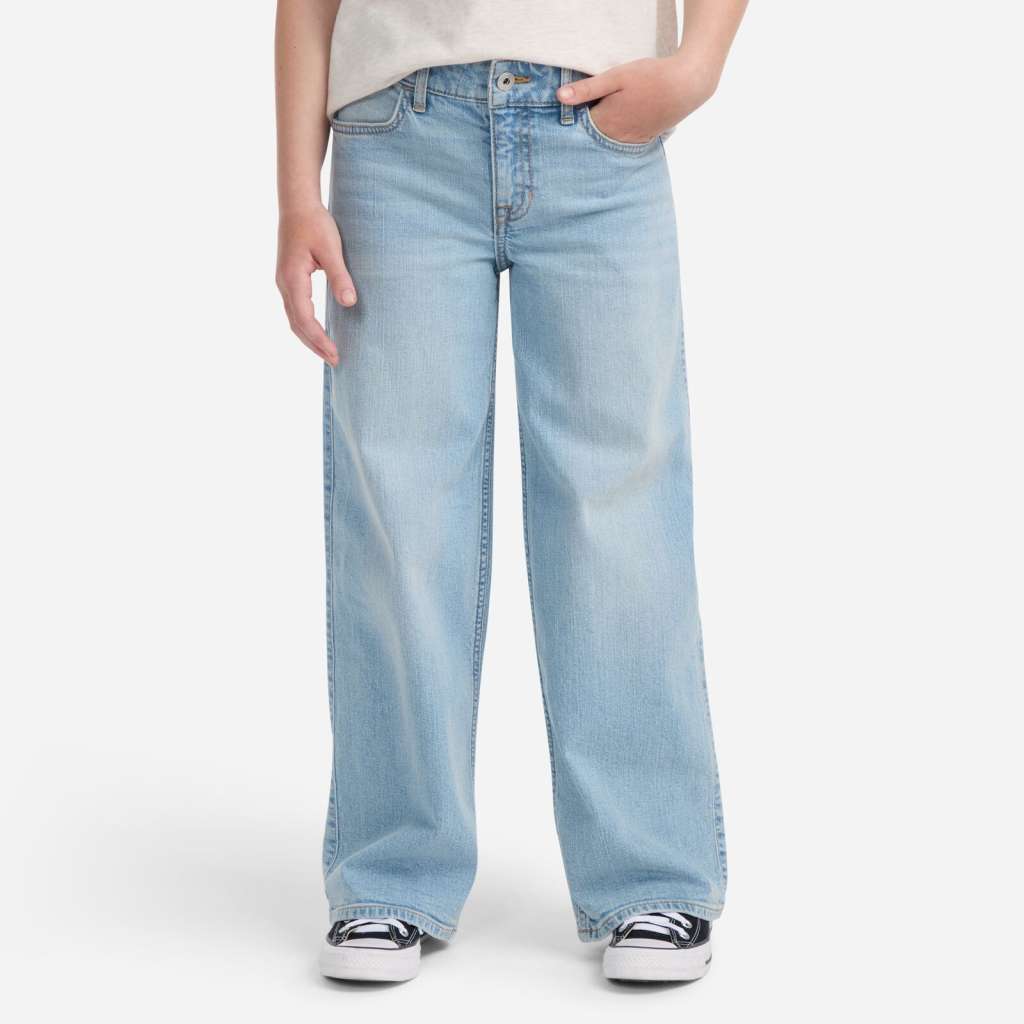 Wide leg jeans high rise