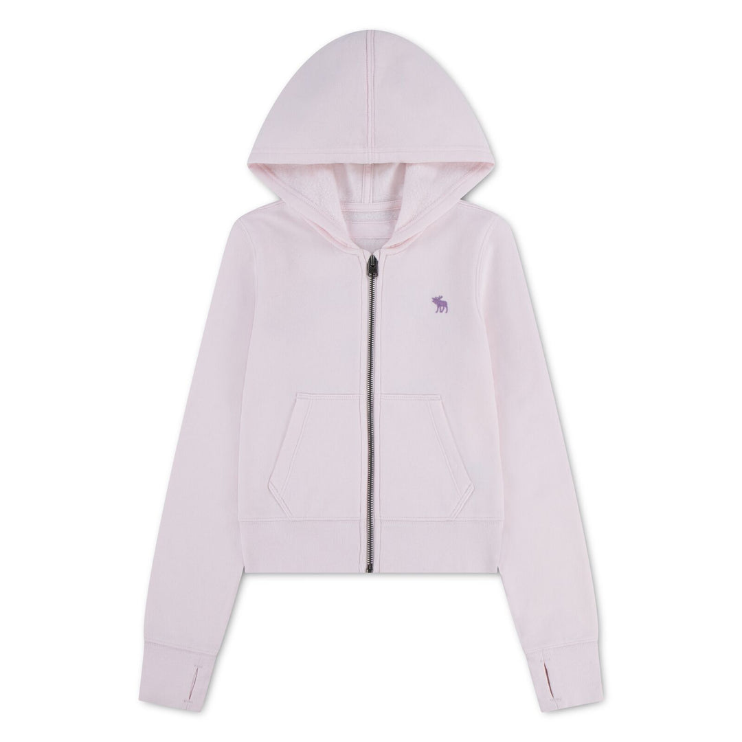 Full Zip Hoody - Pink Marshmallow