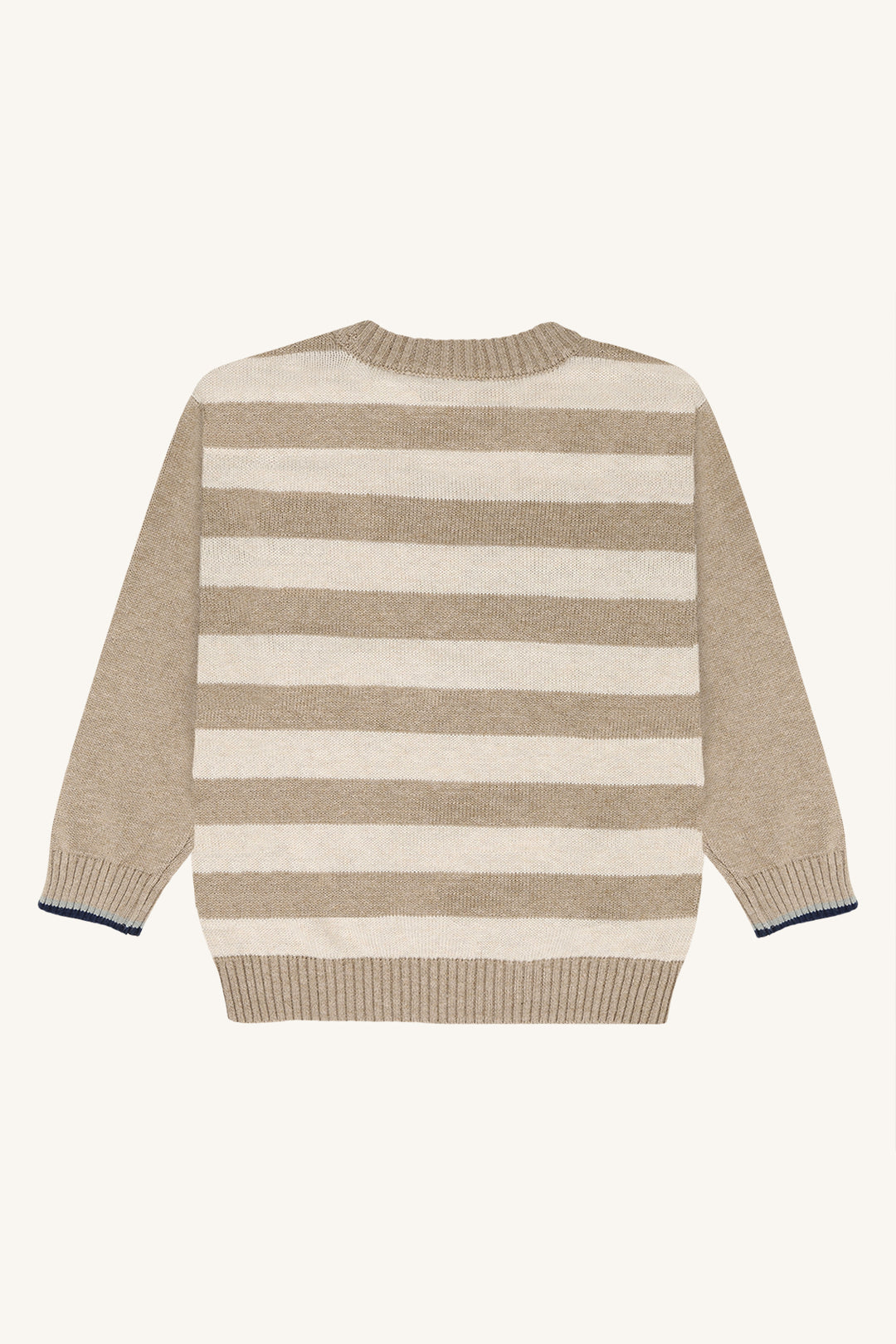 Strikkegenser - Pelle Aeroplane - Beige