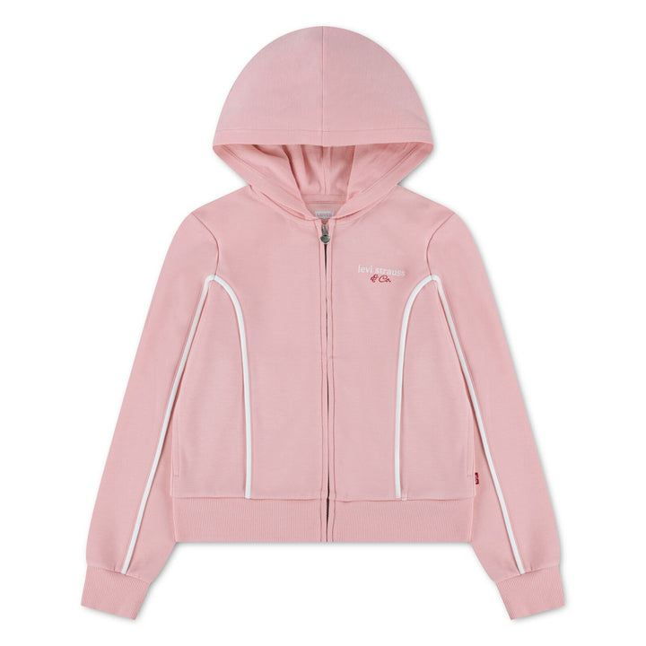 Full Zip Hoody - Powder Pink