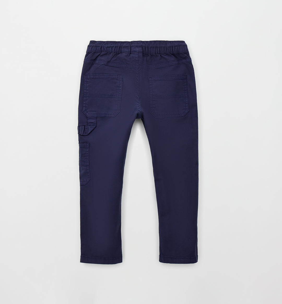 Bomull Bukse Casual navy