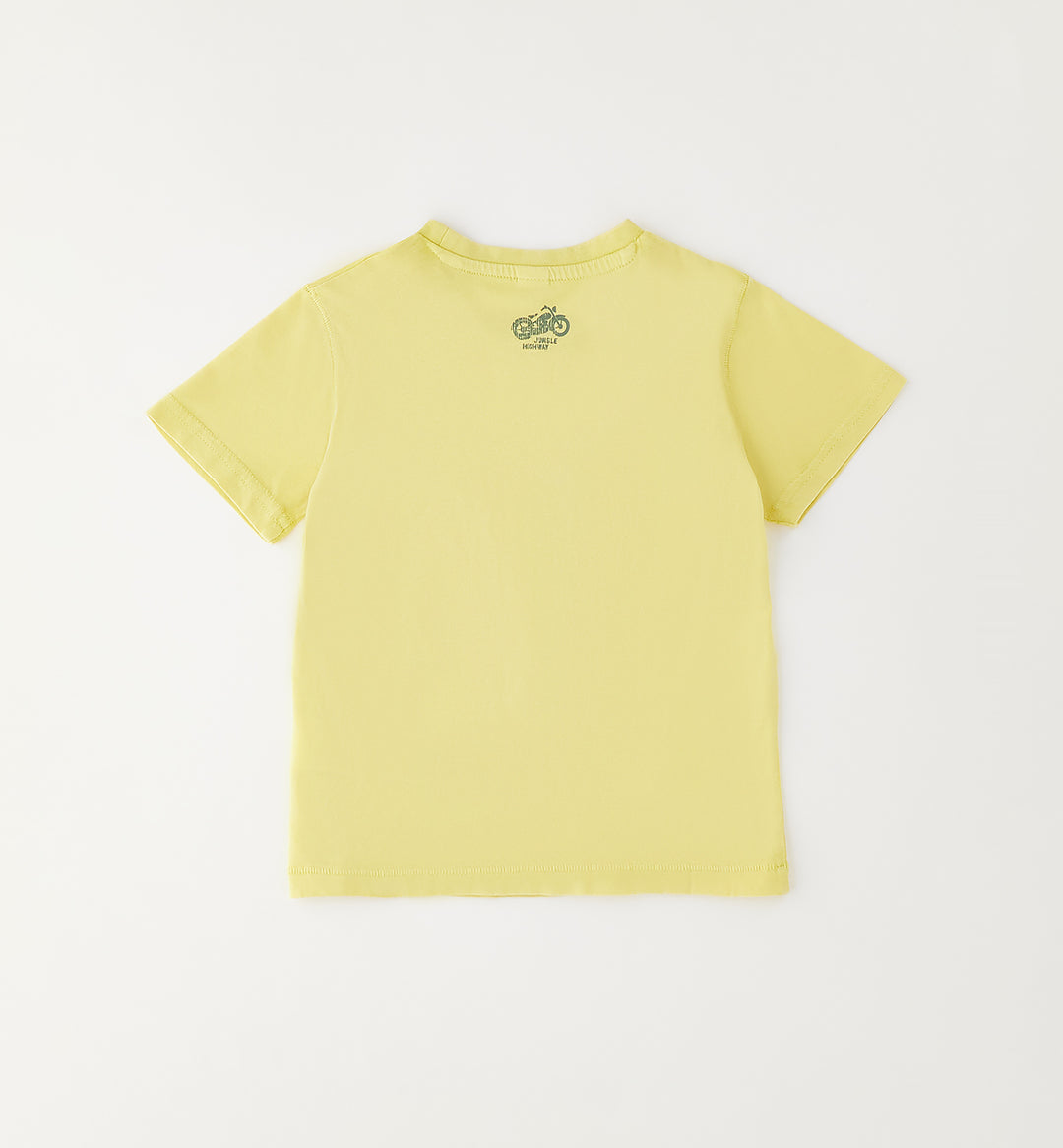 T-shirt Wild rider yellow