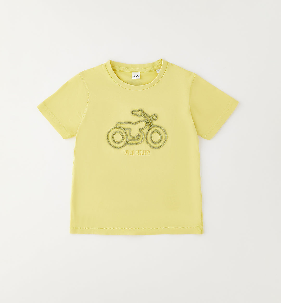 T-shirt Wild rider yellow