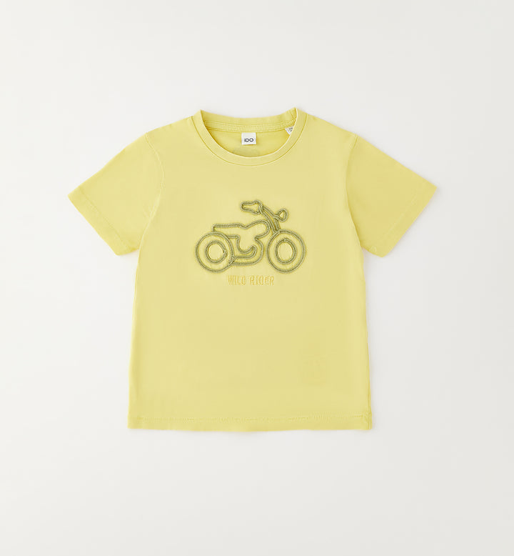 T-shirt Wild rider yellow