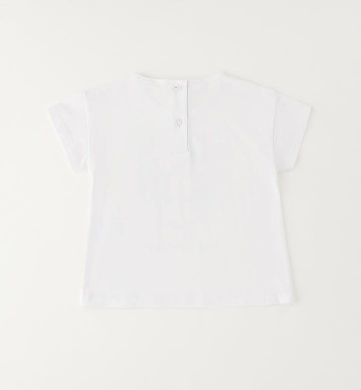 T-shirt little flowers girl