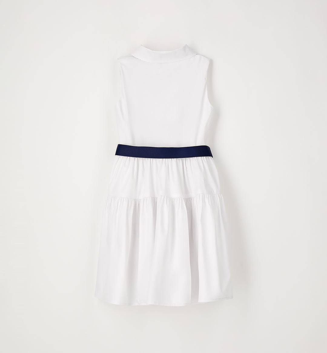Skjortekjole white Elegant stil