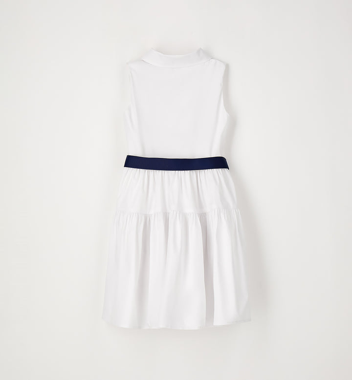 Skjortekjole white Elegant stil