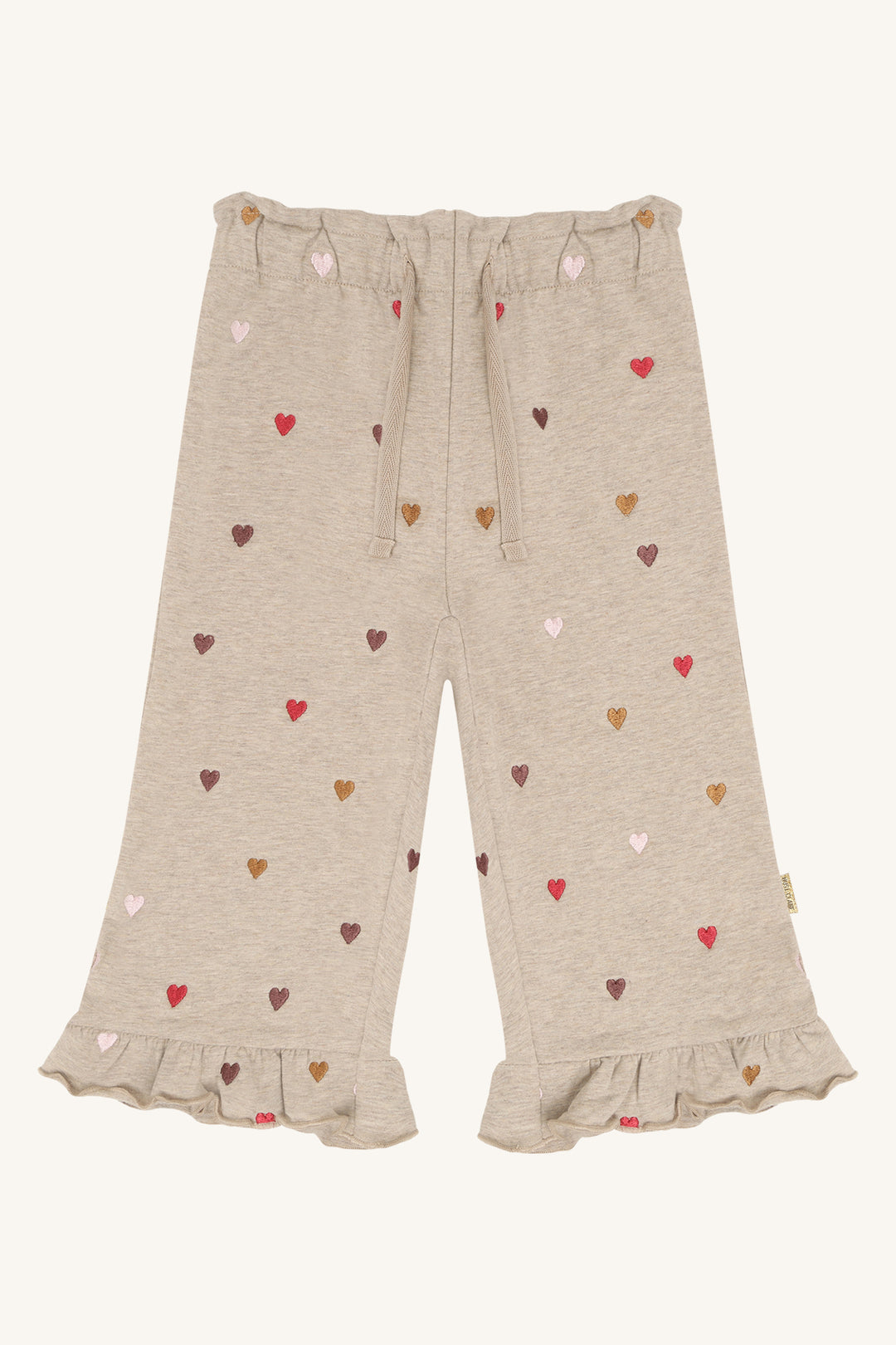 Joggebukse Thilde Heartbeat  Beige