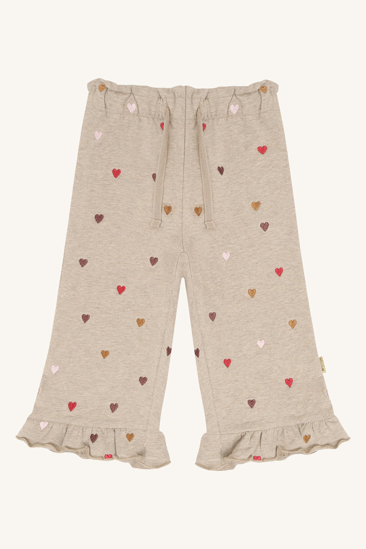 Joggebukse Thilde Heartbeat  Beige