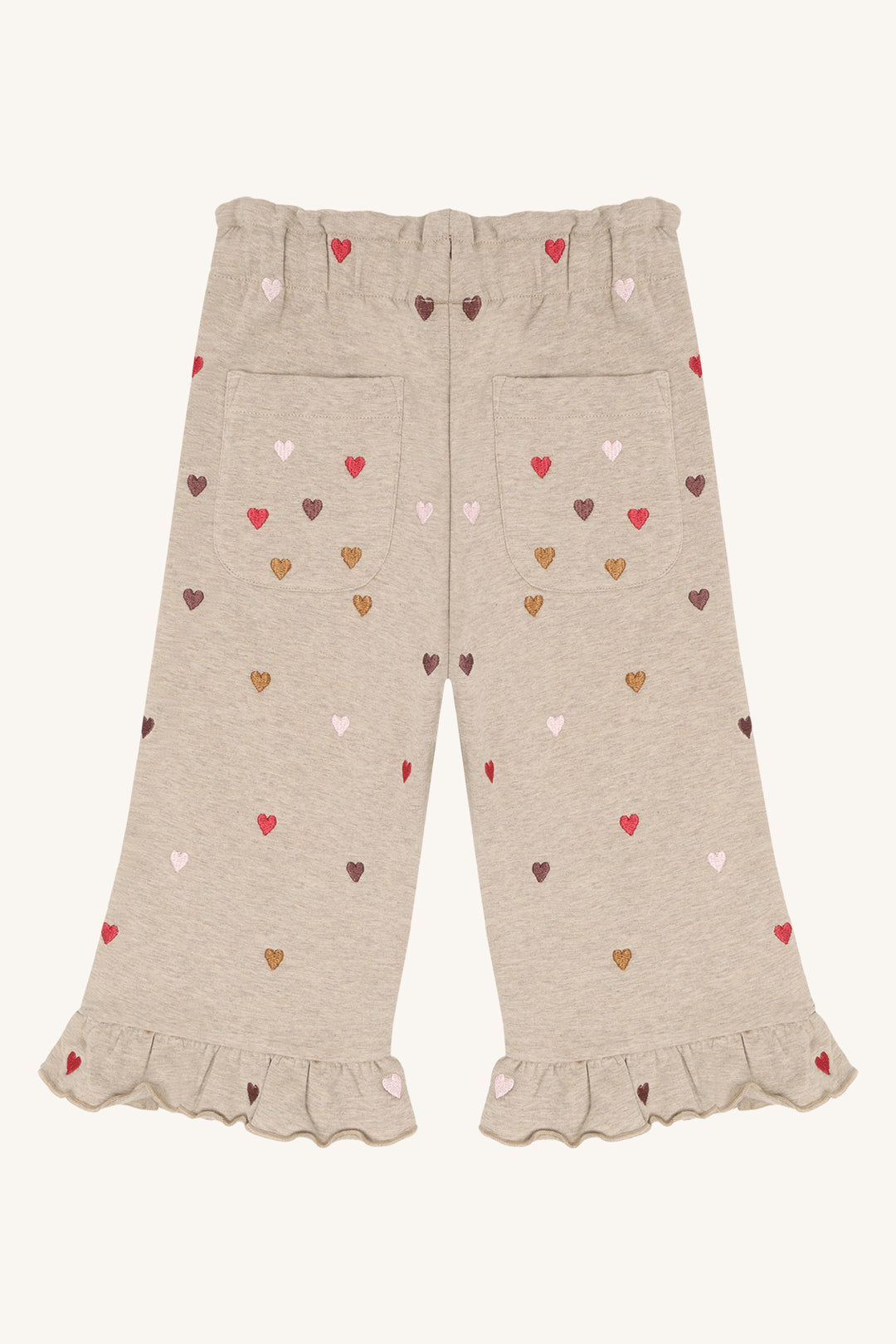 Joggebukse Thilde Heartbeat  Beige