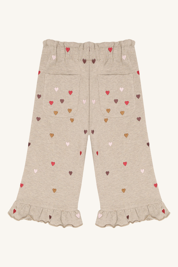 Joggebukse Thilde Heartbeat  Beige