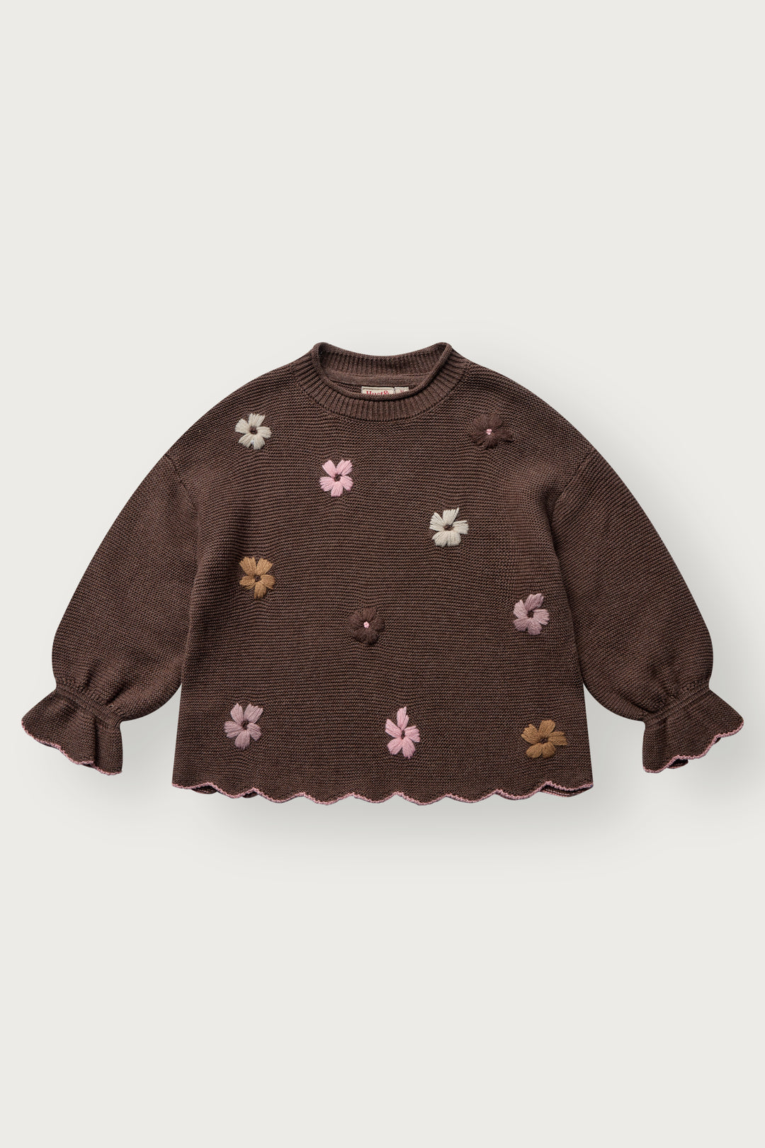 Strikkegenser - Charlotte Flowerboom - Brun