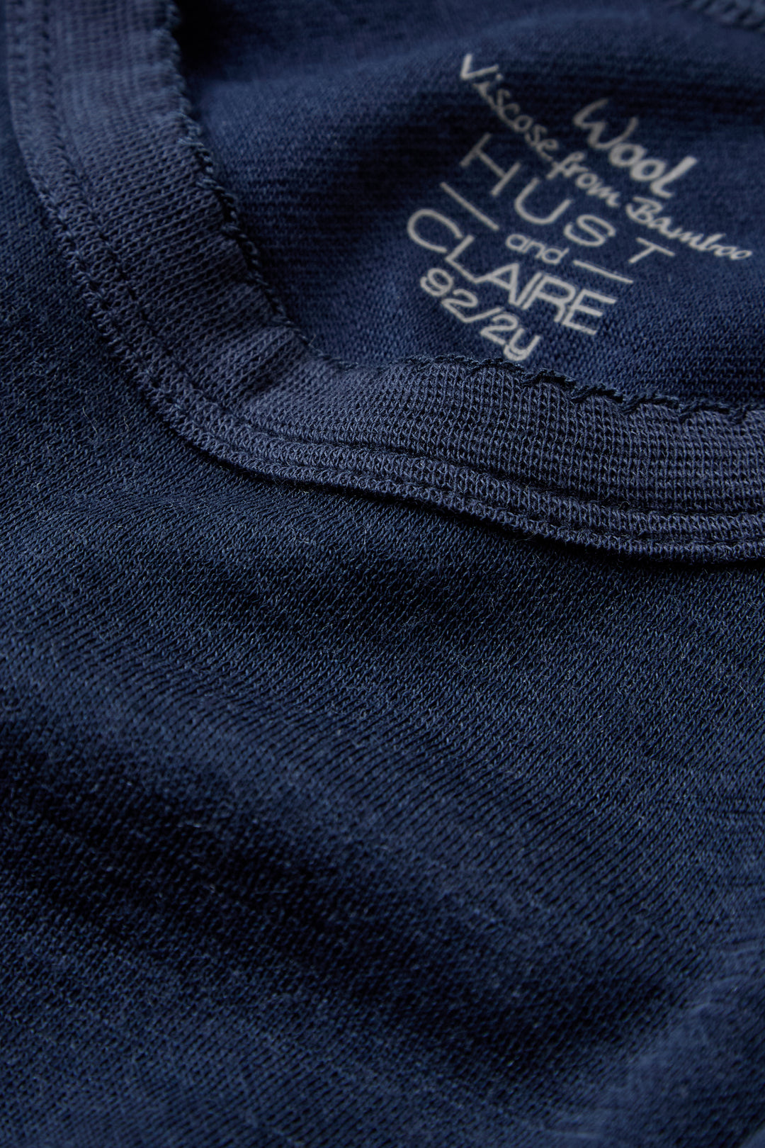 Ullviskose-trøye Navy